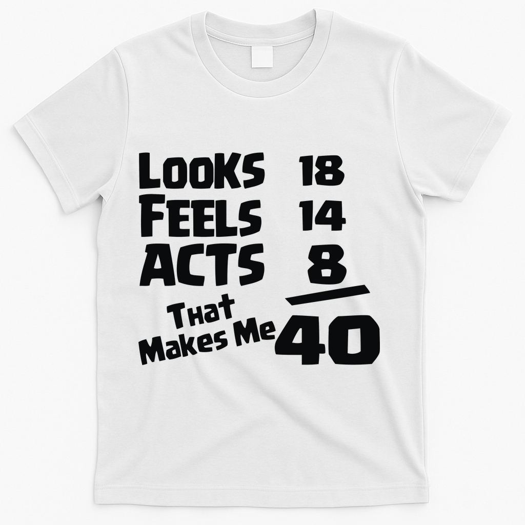 40TH BIRTHDAY 1 T-Shirt product image 2