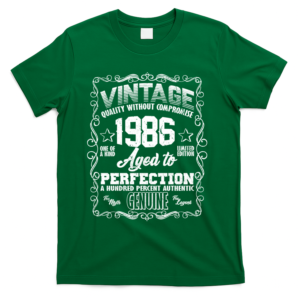 40th Birthday 1986 Vintage Quality Without Compromise Aged product image 4