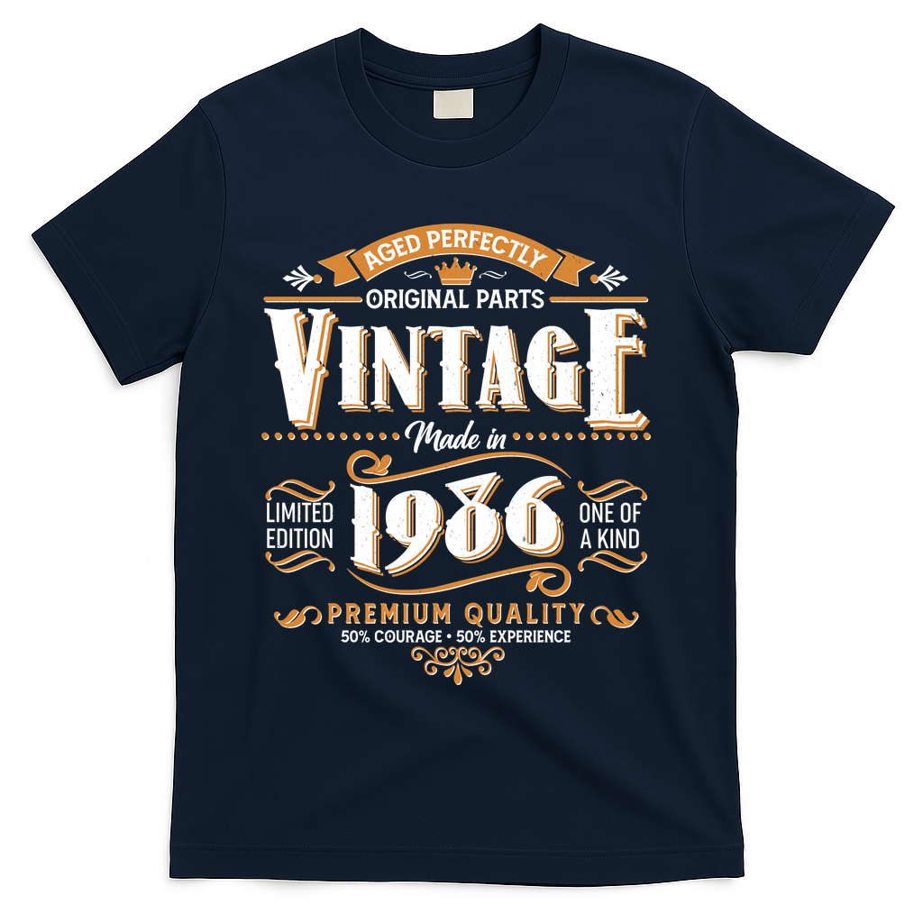 40th Birthday Age Perfectly Original Parts Vintage Made In product image 3