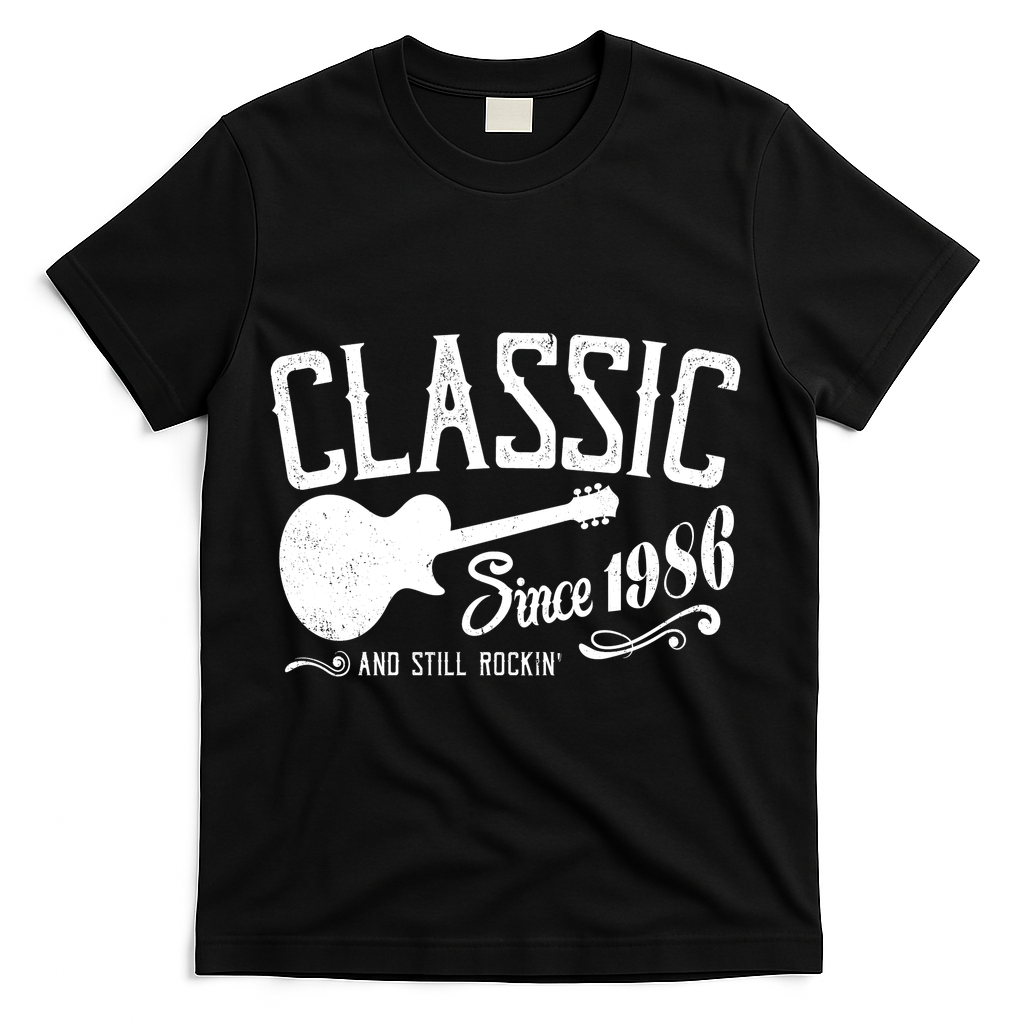 40th Birthday Classic Guitar Since 1986 And Still Rockin product image 1