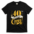 40th Birthday Crew Bday Party Squad Friends Crown Funny product image 1