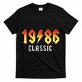40th Birthday Classic 1986 Retro Rock Band T-Shirt product image 1