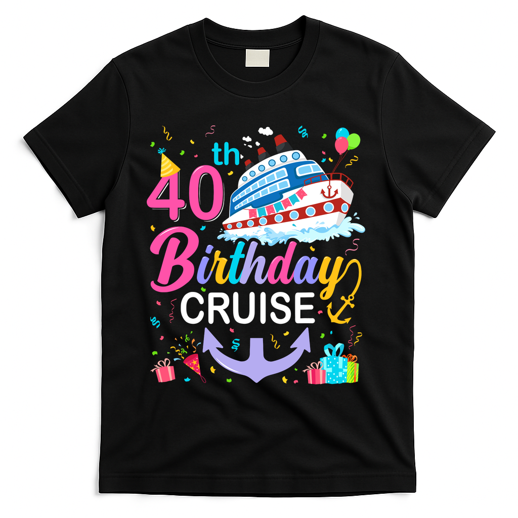40th Birthday Cruise 40 Years Old Cruising Crew Bday Party product image 1