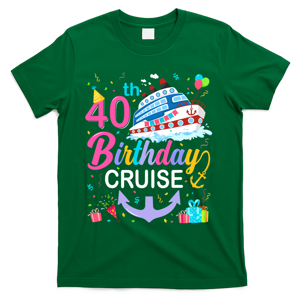 40th Birthday Cruise 40 Years Old Cruising Crew Bday Party product image 4