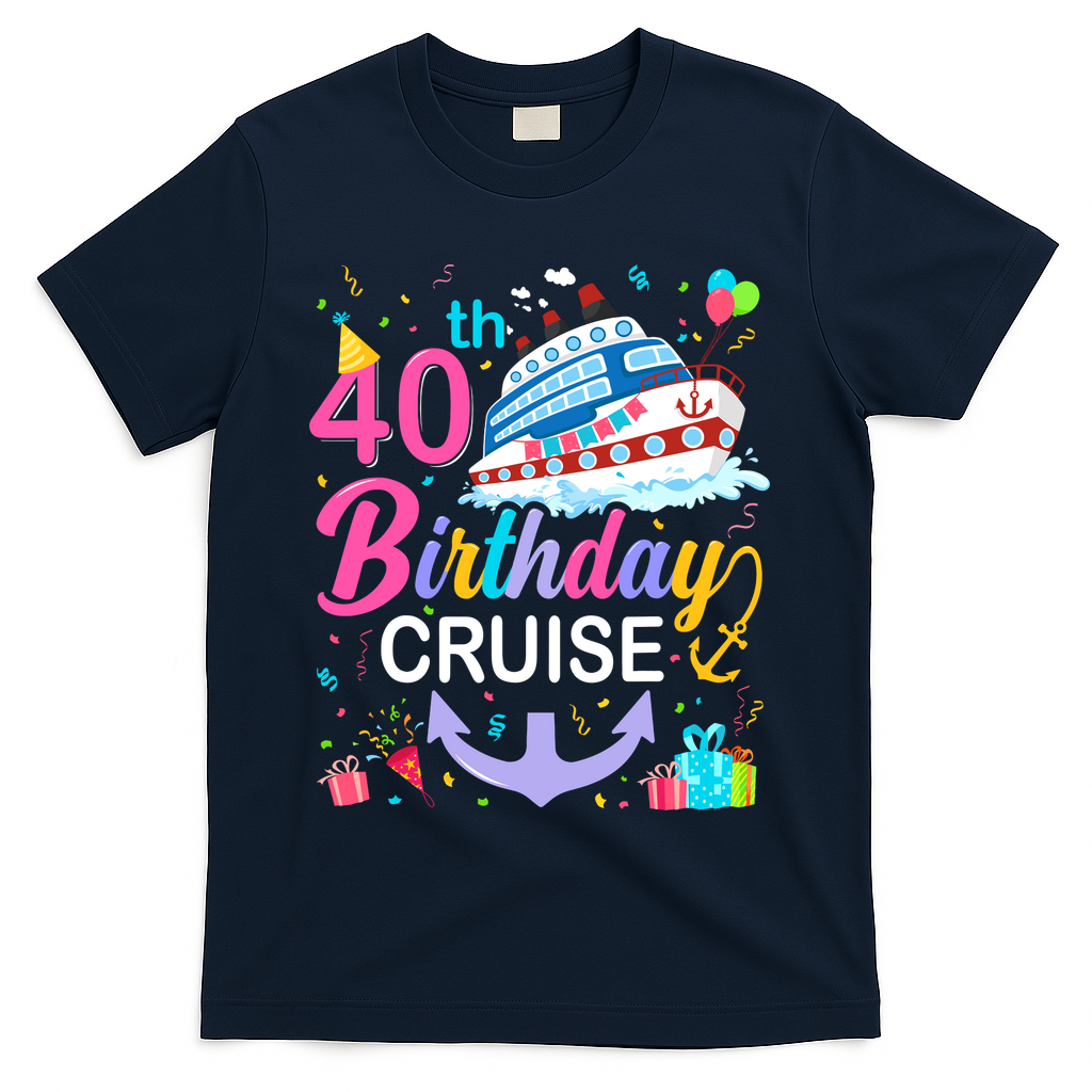 40th Birthday Cruise 40 Years Old Cruising Crew Bday Party product image 3
