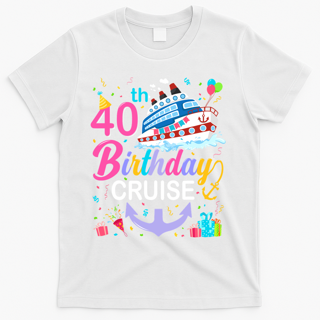40th Birthday Cruise 40 Years Old Cruising Crew Bday Party product image 2