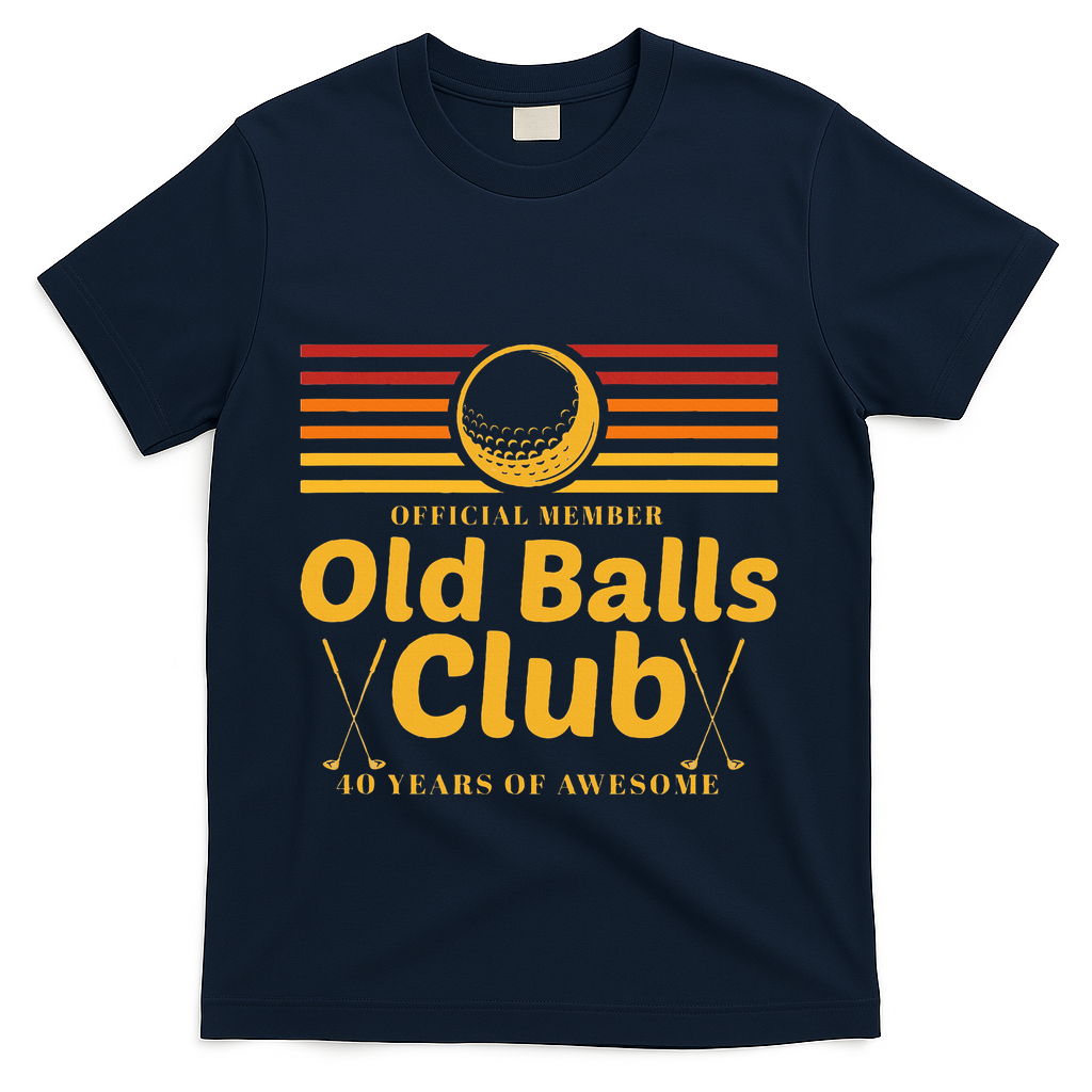 40th Birthday Funny Golf Old Balls Club Member Golfer product image 3