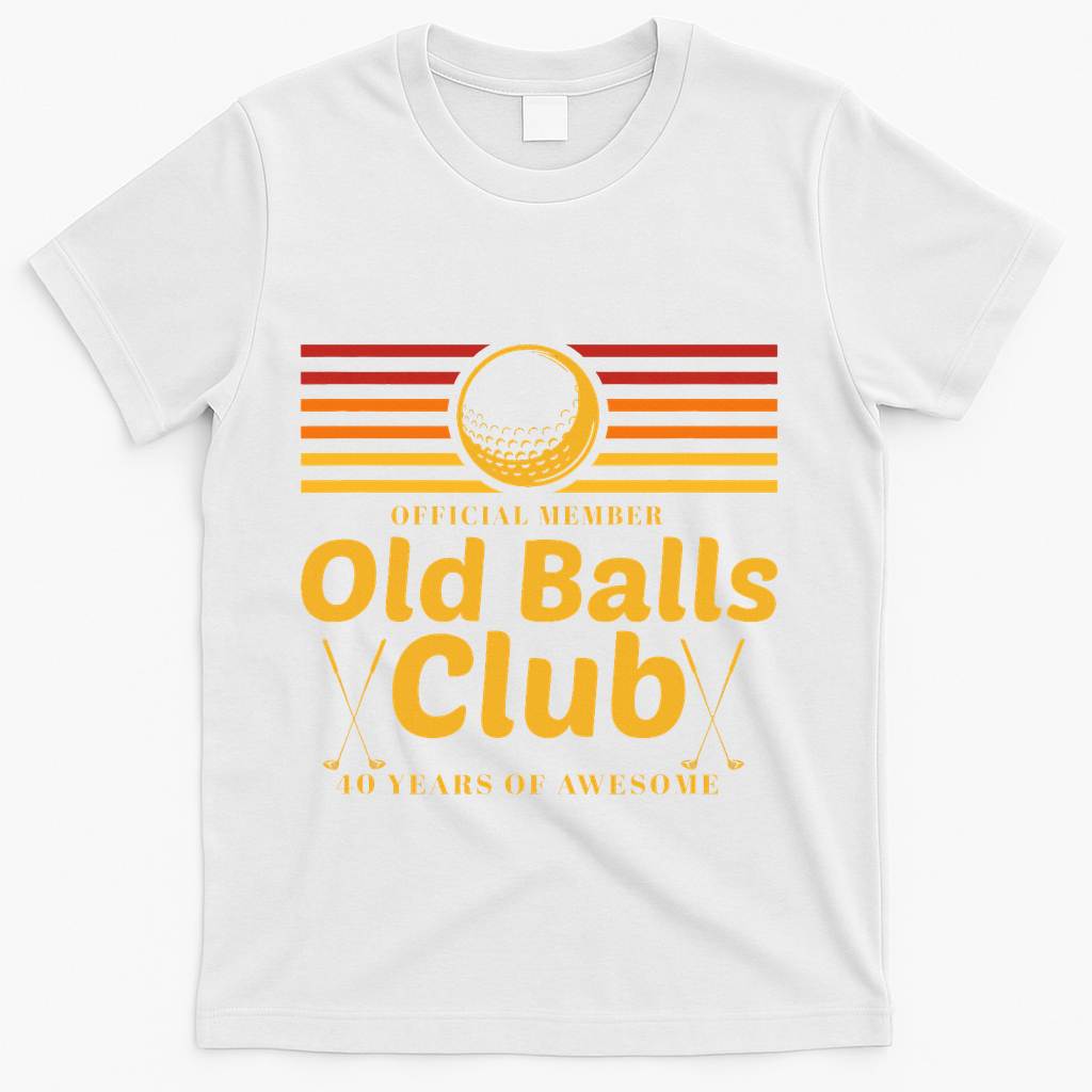 40th Birthday Funny Golf Old Balls Club Member Golfer product image 2