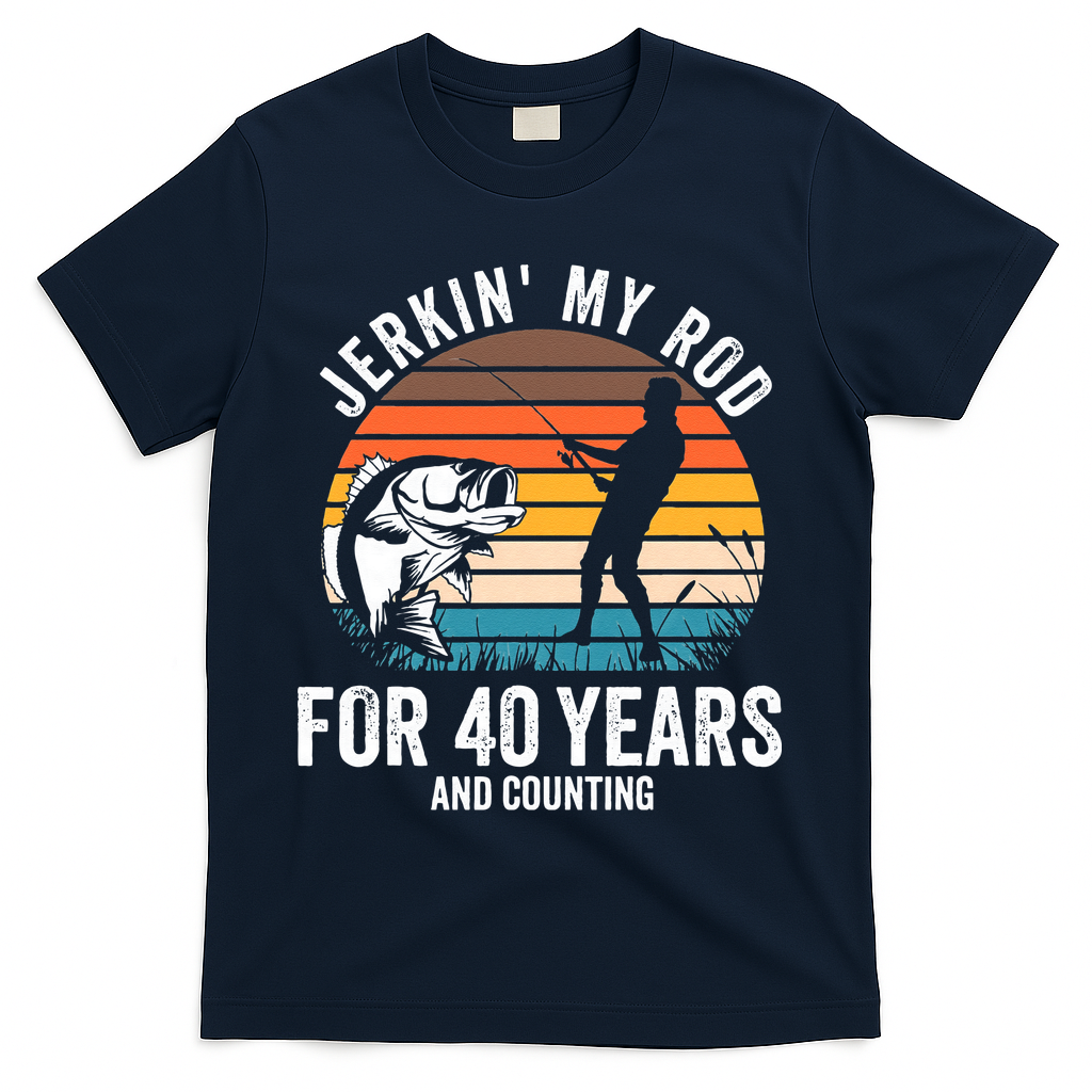 40th Birthday Gift For Fisherman Funny Fishing 40 Bday product image 3