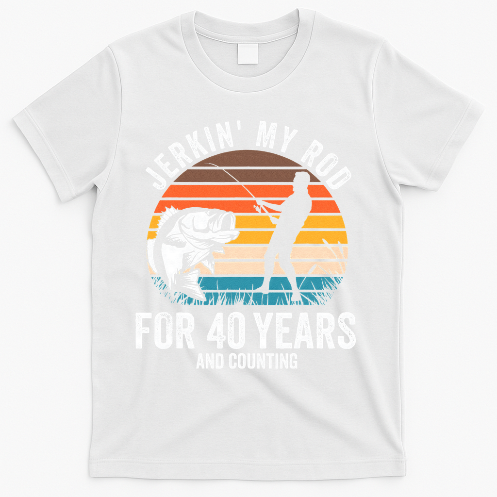 40th Birthday Gift For Fisherman Funny Fishing 40 Bday product image 2