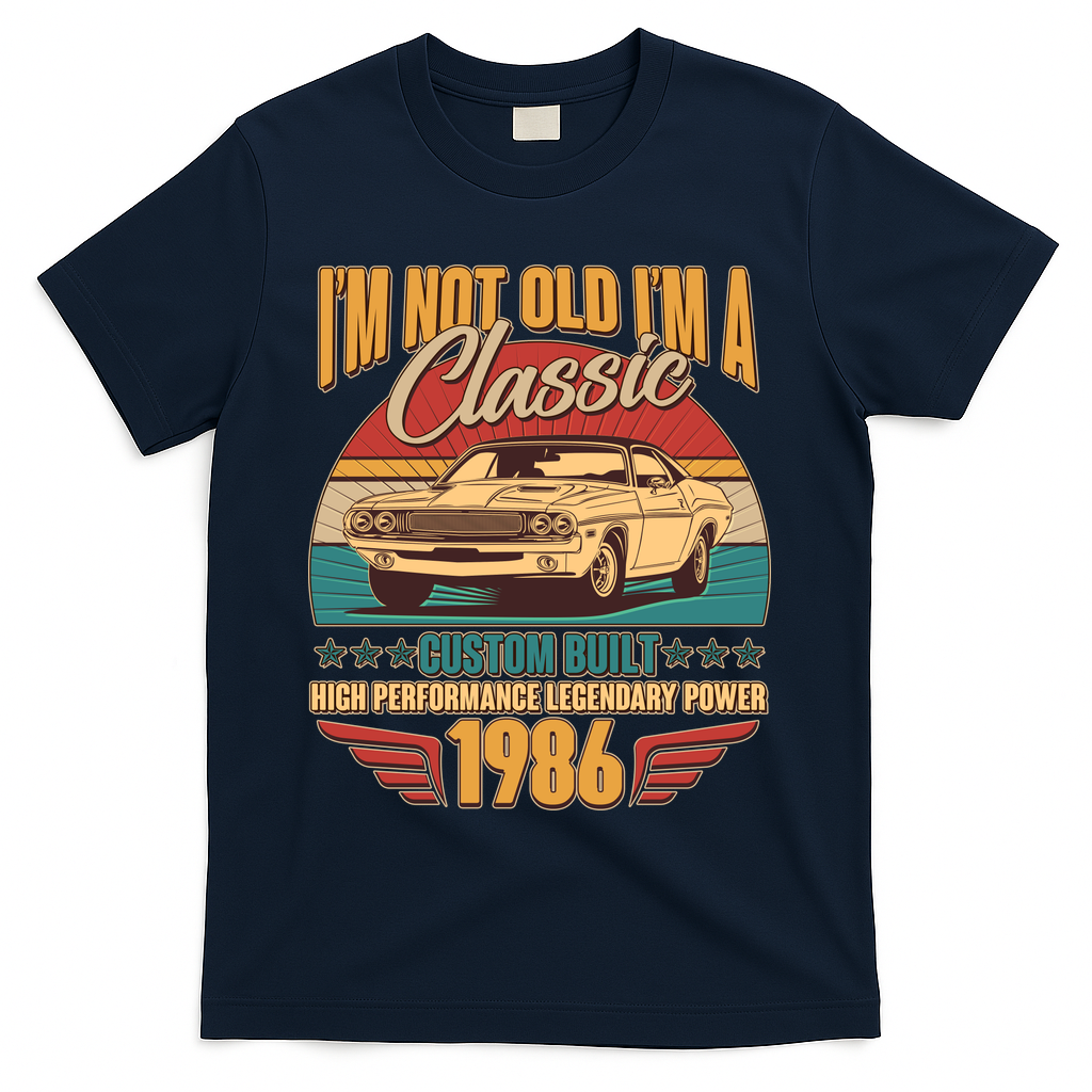 40th Birthday I'm Not Old I'm A Classic Custom Built Car product image 3