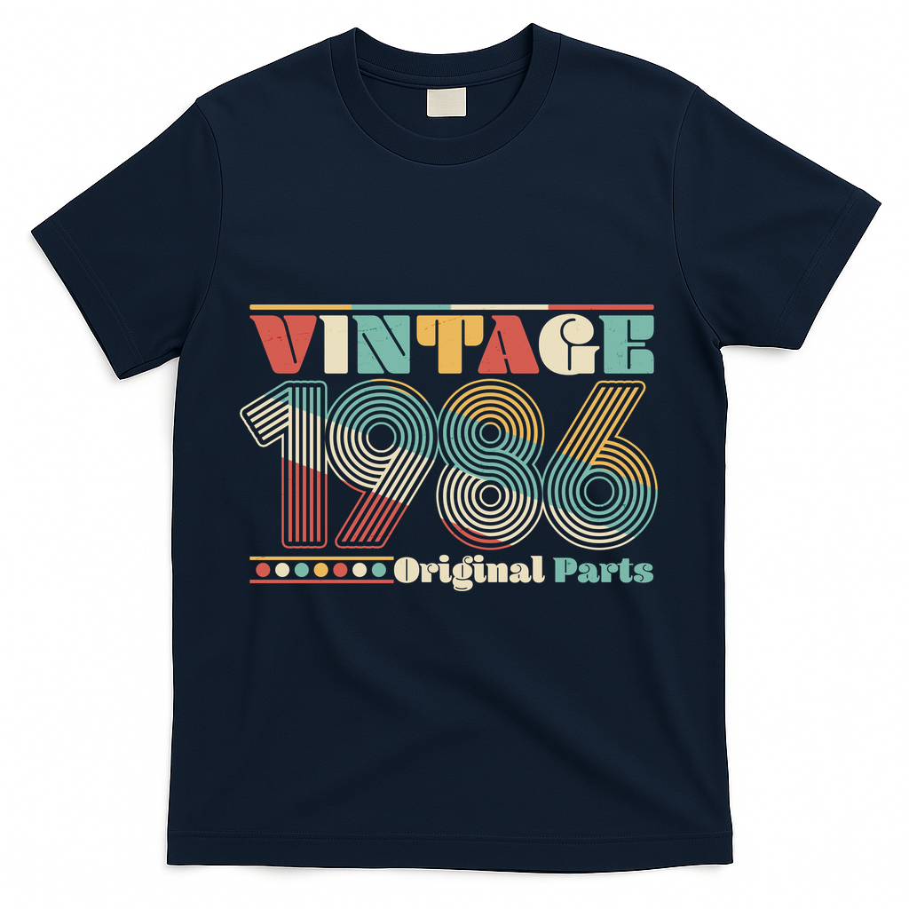 40th Birthday Retro Style Vintage 1986 Original Parts product image 3