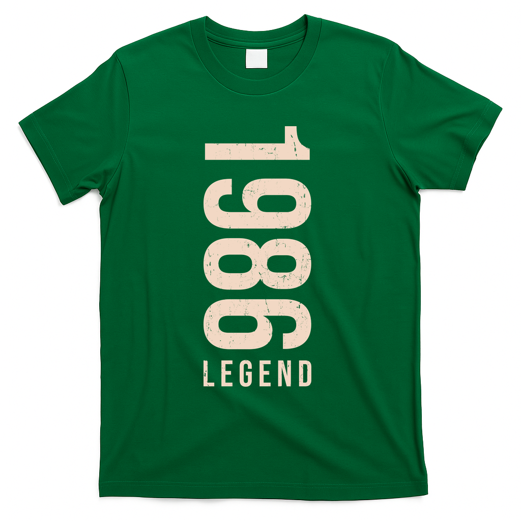 40th Birthday Vintage Legend 1986 T-Shirt product image 4