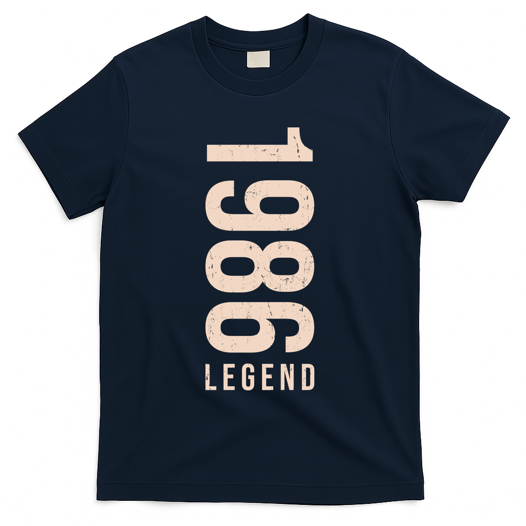 40th Birthday Vintage Legend 1986 T-Shirt product image 3