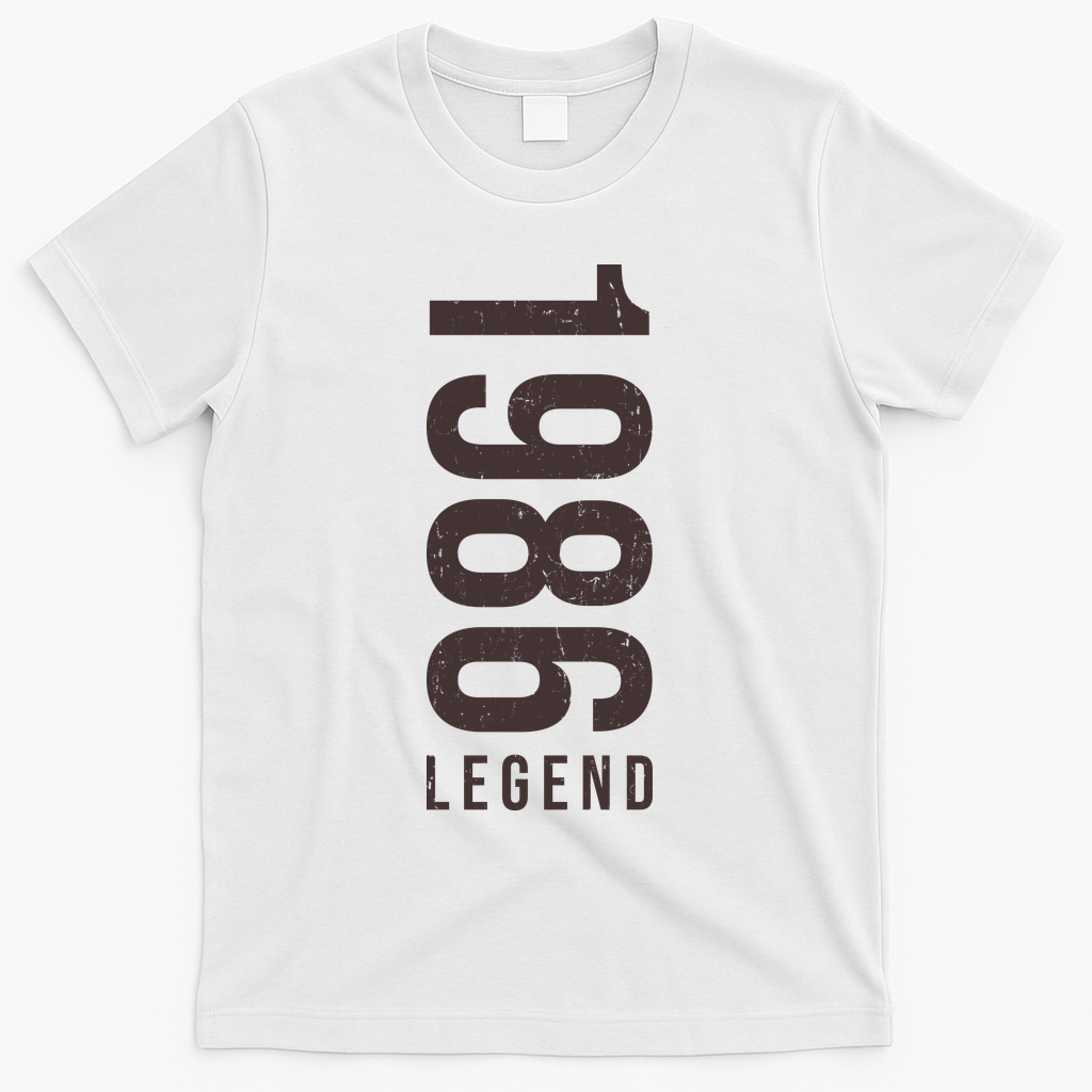 40th Birthday Vintage Legend 1986 T-Shirt product image 2