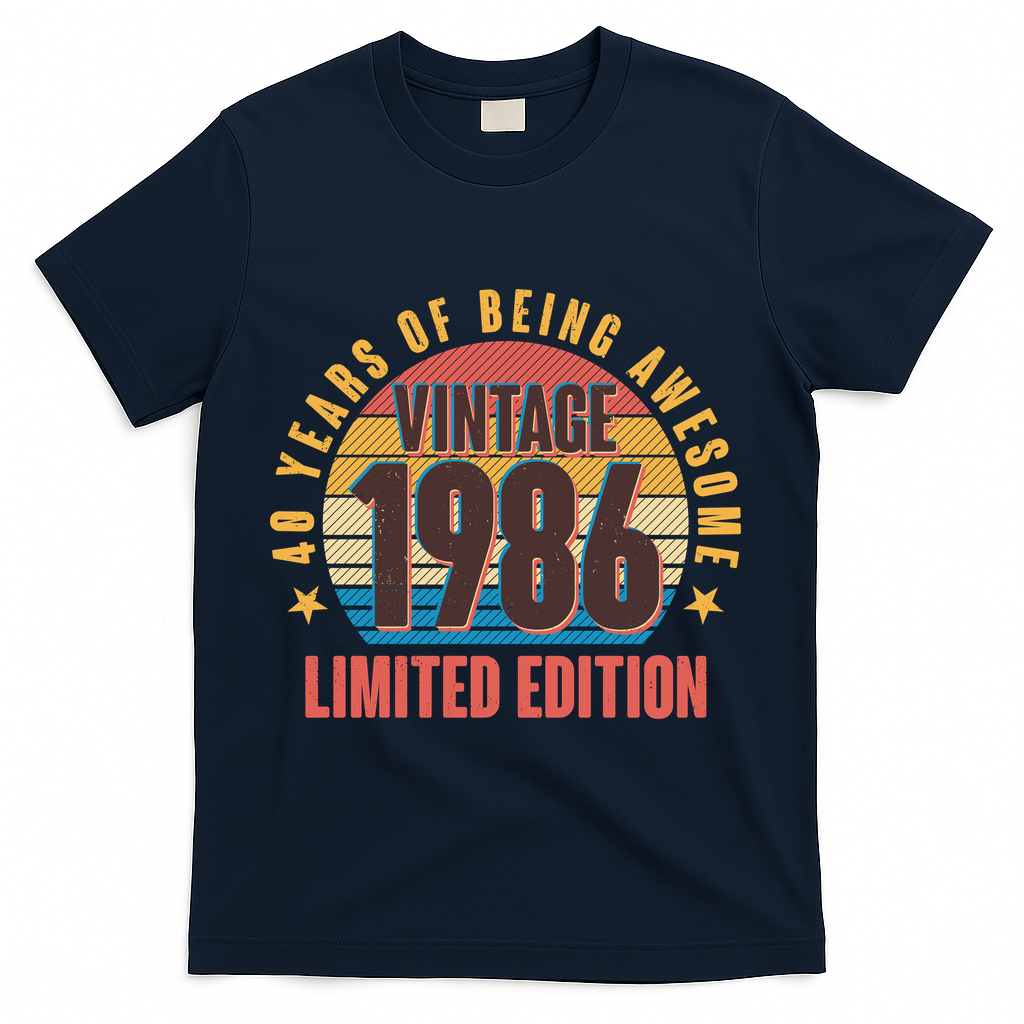 40th Birthday Vintage 1986 40 Years Of Being Awesome product image 3