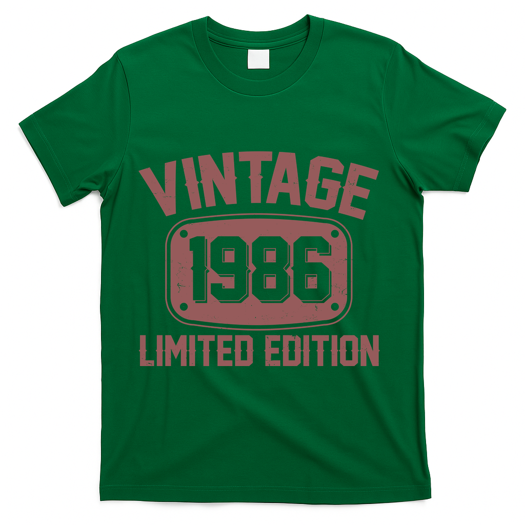 40th Birthday Vintage 1986 Limited Edition Metal Plate product image 4