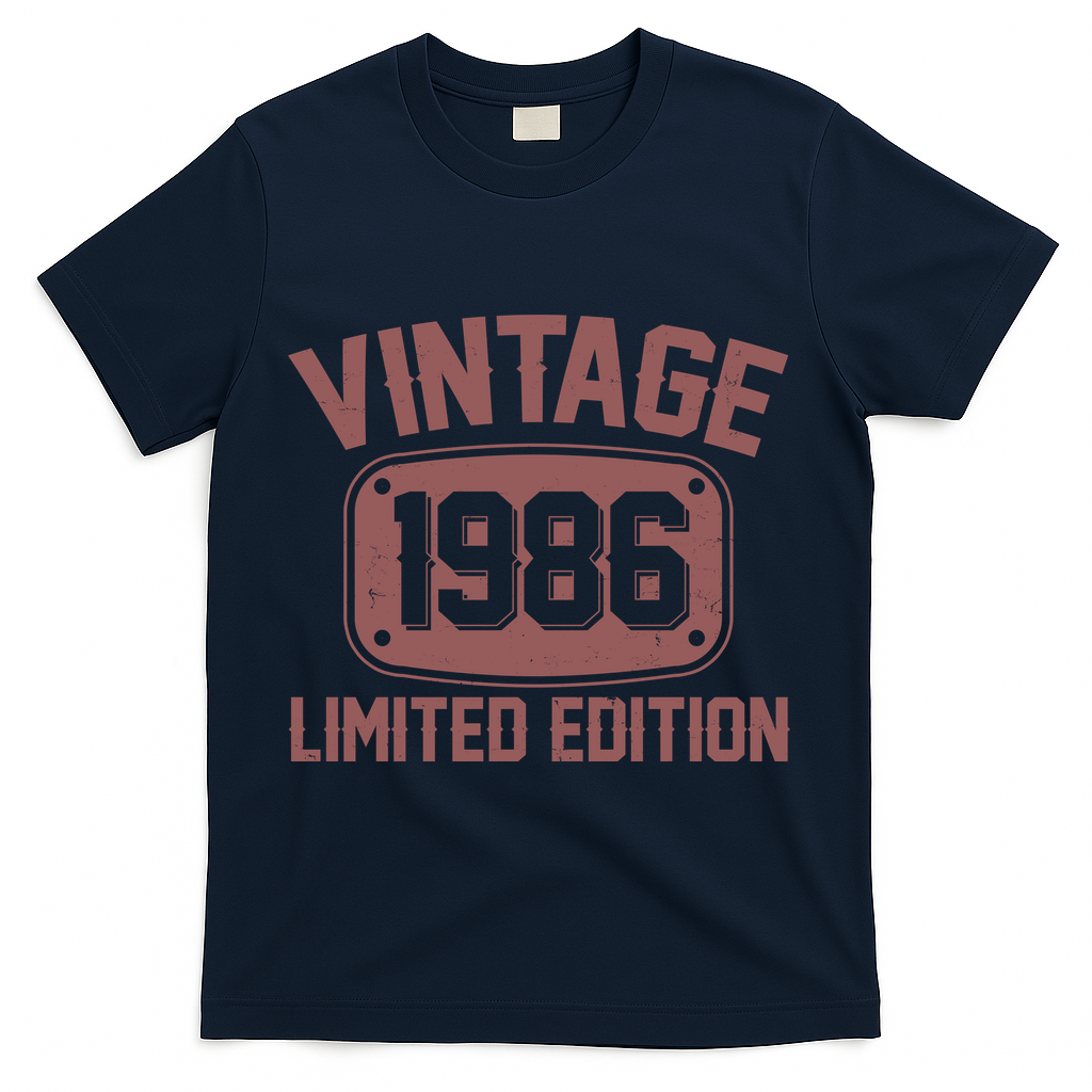 40th Birthday Vintage 1986 Limited Edition Metal Plate product image 3