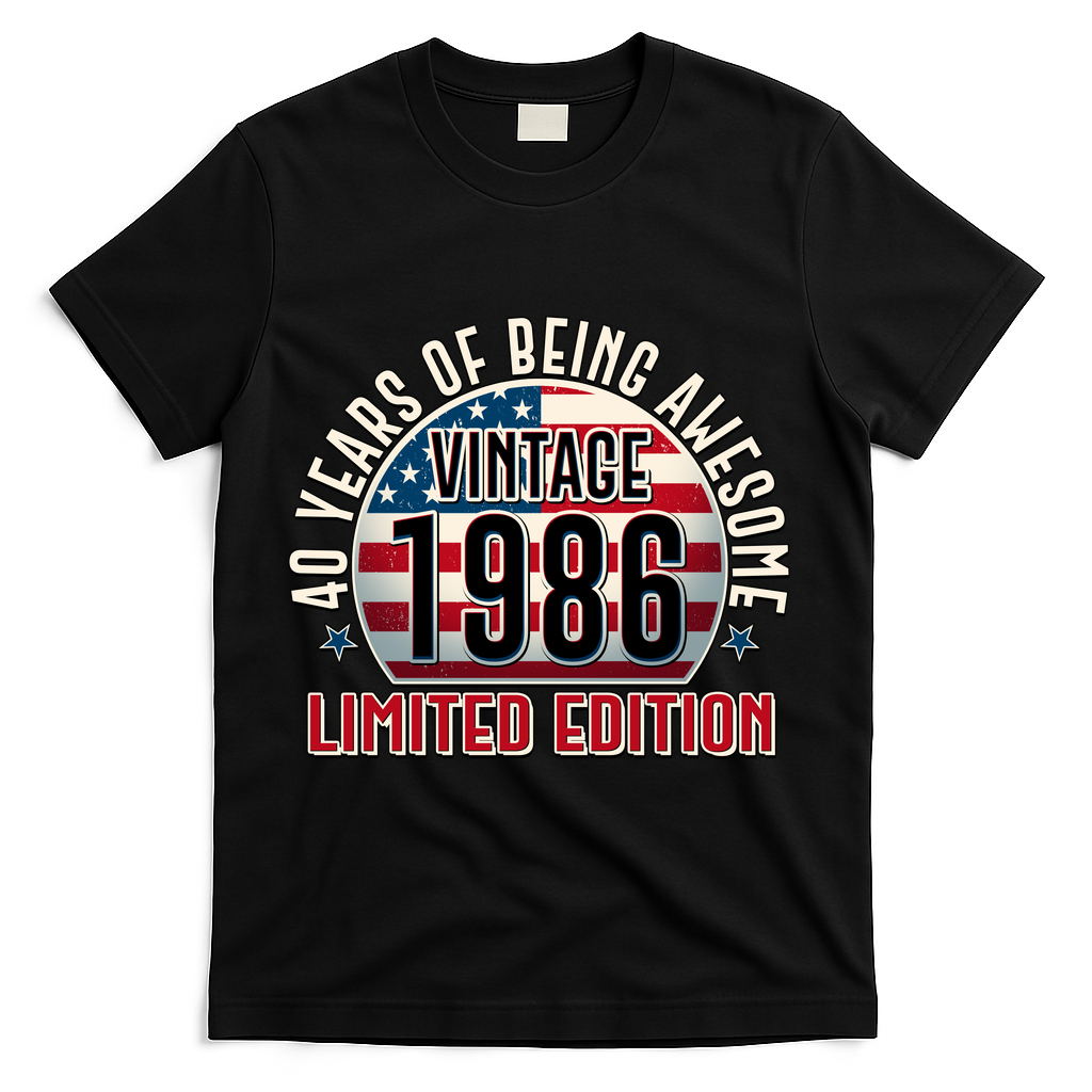 40th Birthday Vintage 1986 Limited Edition Years Of Being product image 1