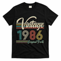 40th Birthday Vintage 1986 Original Parts T-Shirt product image 1