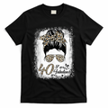 40 Years Old Fabulous Messy Bun Leopard 40th Birthday product image 1