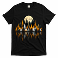 Autumn Forest Trees & Moon Reflection Outdoor Nature Lover product image 1