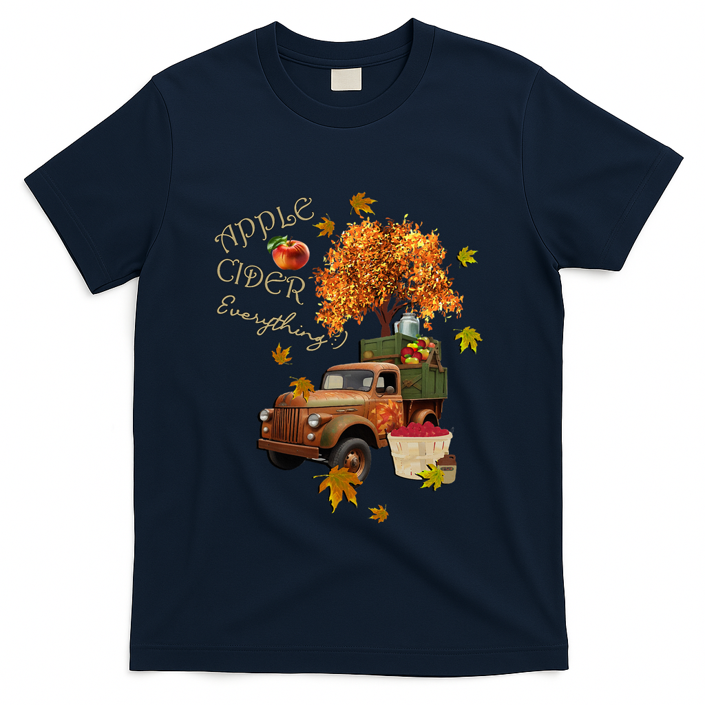 Autumn Leaves and Truck Design Apple Cider Everything Fall product image 3