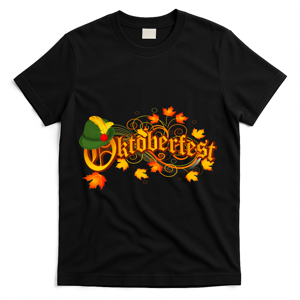 Autumn Oktoberfest Fall Leaves T-Shirt product image 1