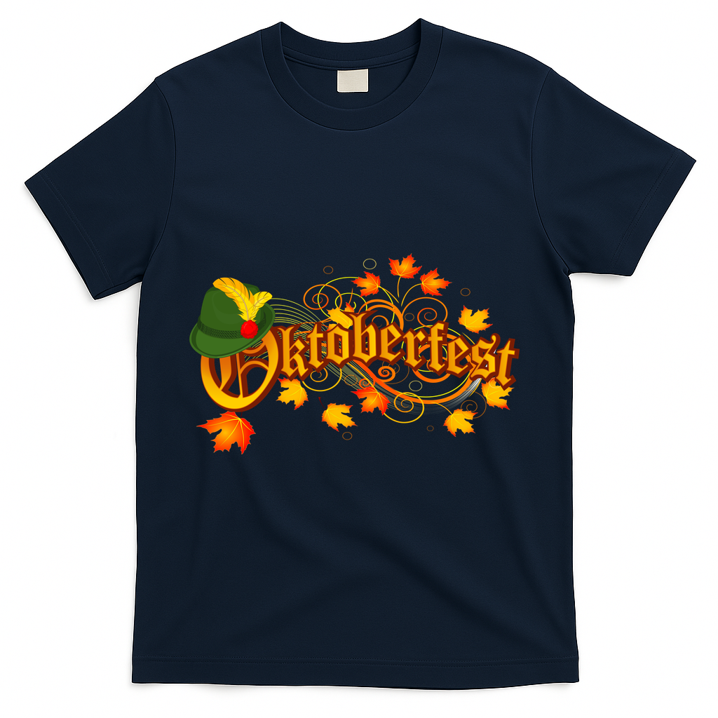 Autumn Oktoberfest Fall Leaves T-Shirt product image 3
