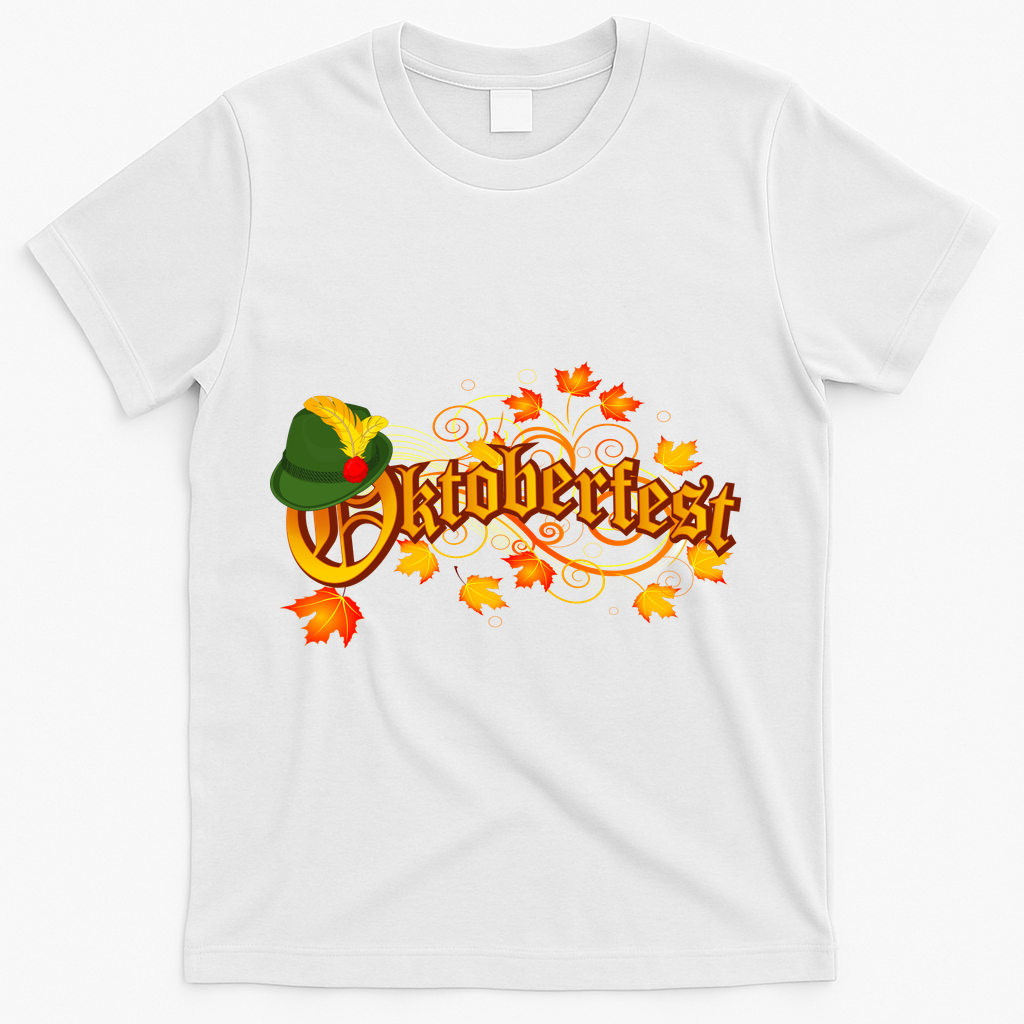 Autumn Oktoberfest Fall Leaves T-Shirt product image 2