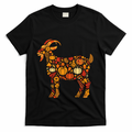 Autumn Pumpkin Fall Goat Thanksgiving T-Shirt product image 1