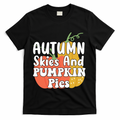 Autumn Skies And Pumpkin Pies Cute T-Shirt product image 1