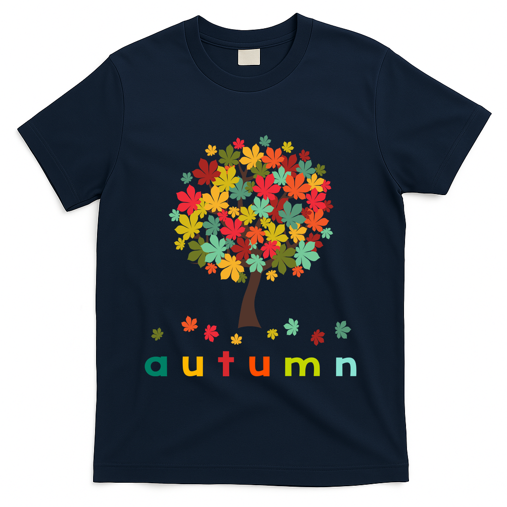 Autumn Tree Colorful Festive T-Shirt product image 3