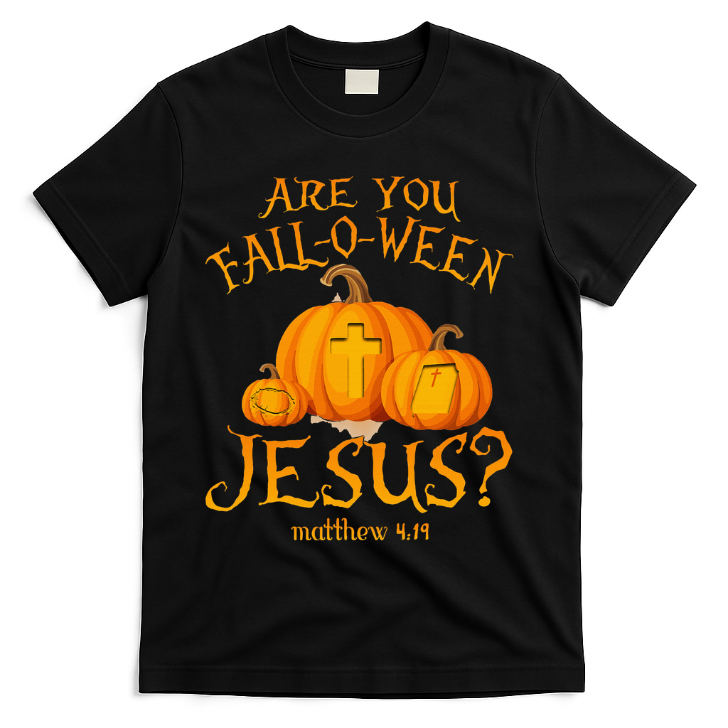 Are You Fall O Ween Jesus Christian Halloween Pumpkin product image 1