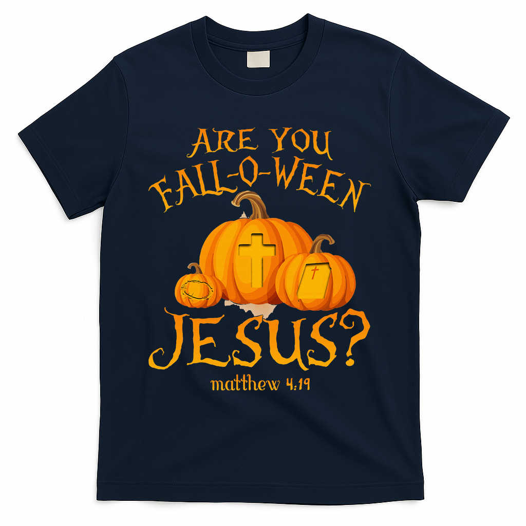 Are You Fall O Ween Jesus Christian Halloween Pumpkin product image 3