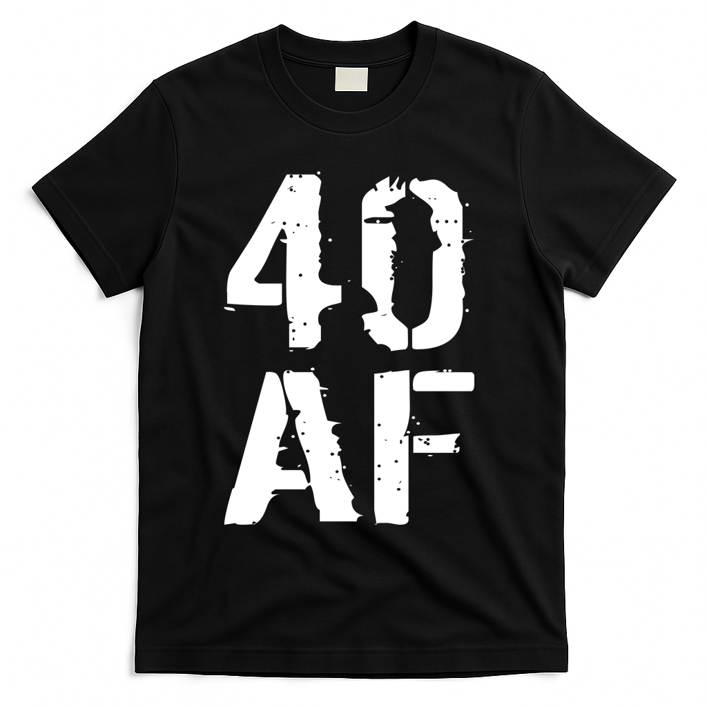 40 AF 40th Birthday T-Shirt product image 1