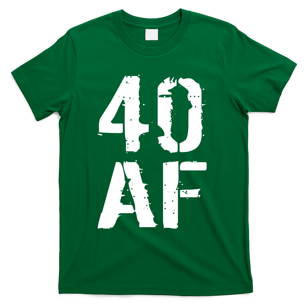 40 AF 40th Birthday T-Shirt product image 4