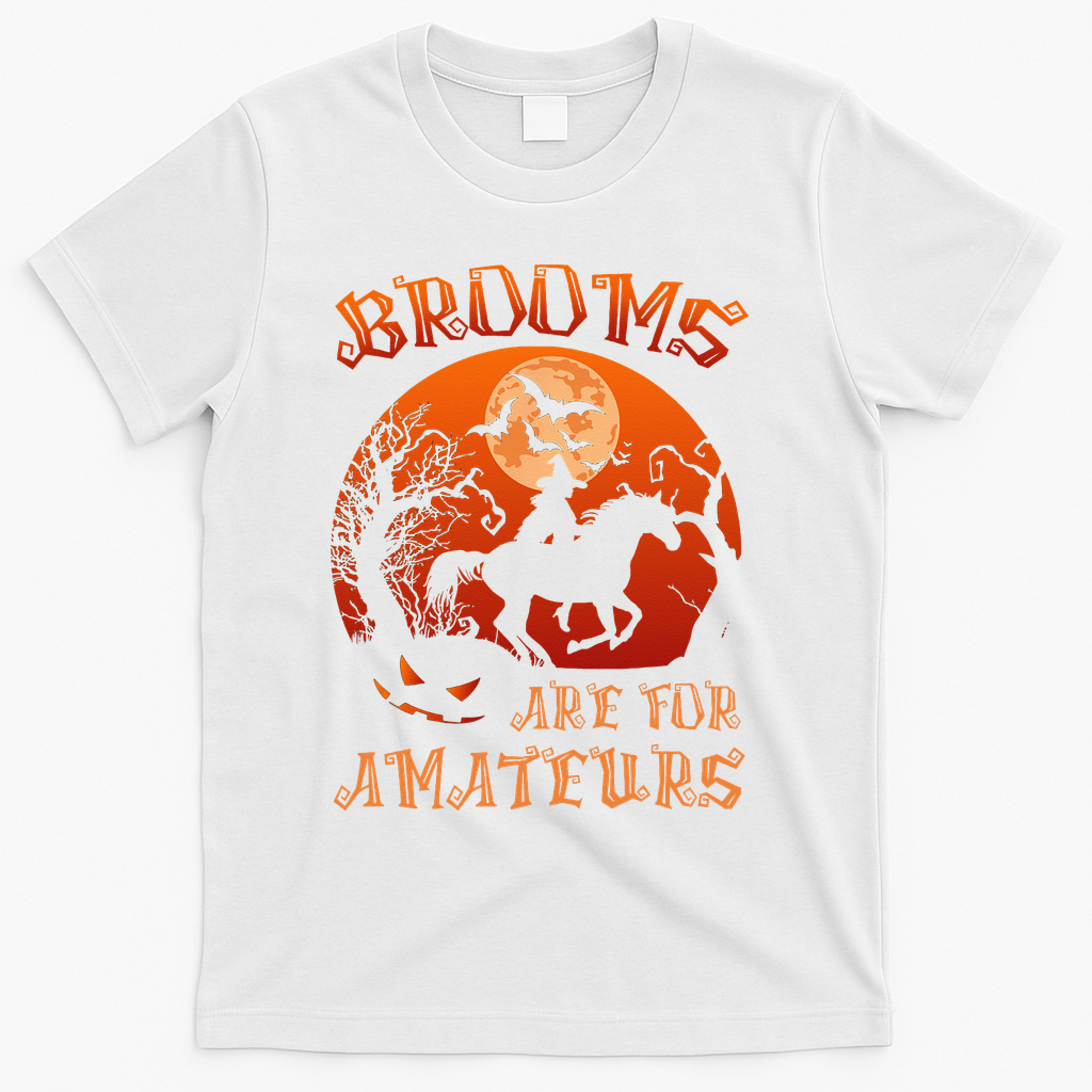 Brooms Are For Amateurs Halloween T-Shirt product image 2