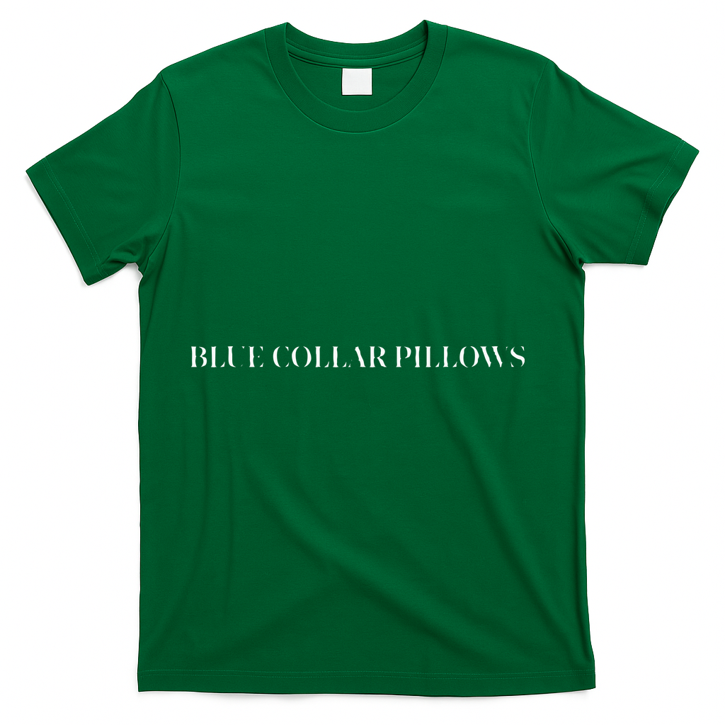 Blue Collar Pillows Trendy Funny Wife Fall T-Shirt product image 4