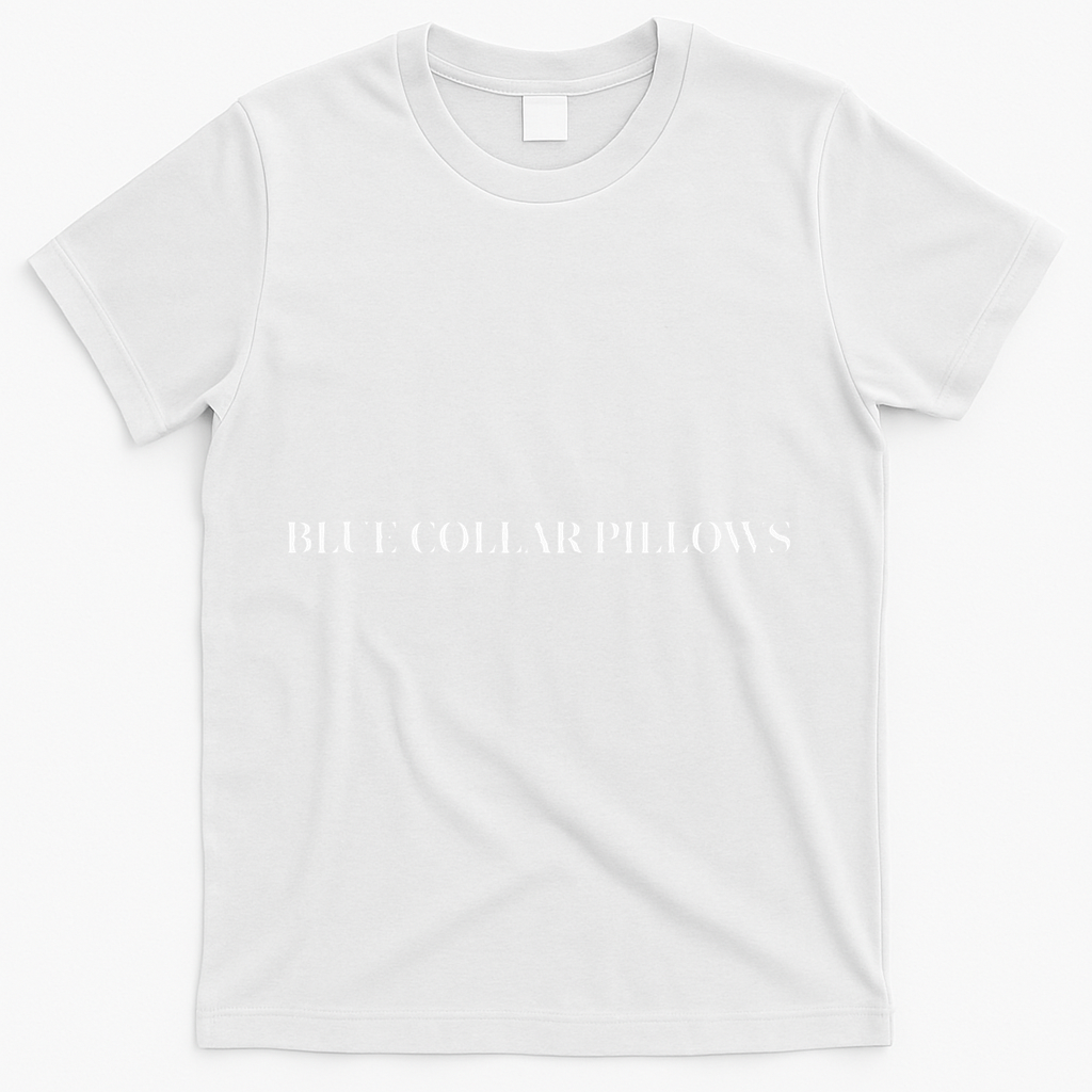 Blue Collar Pillows Trendy Funny Wife Fall T-Shirt product image 2