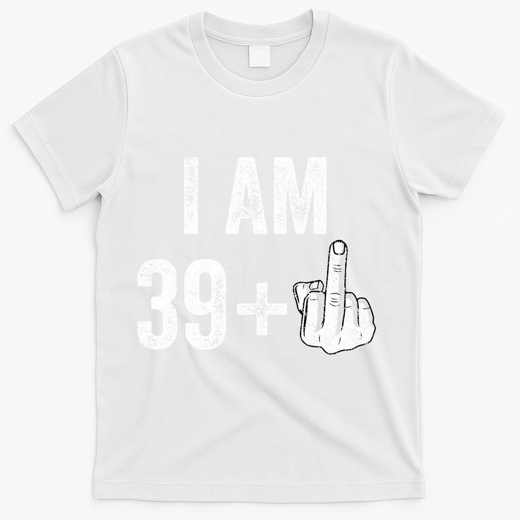 Birthday Male Him Fun 40 Funny 40th T-Shirt product image 2