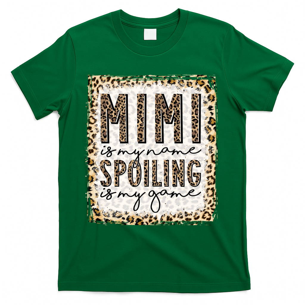 Bleached Mimi Is My Name Spoiling Is My Game Funny Life product image 4