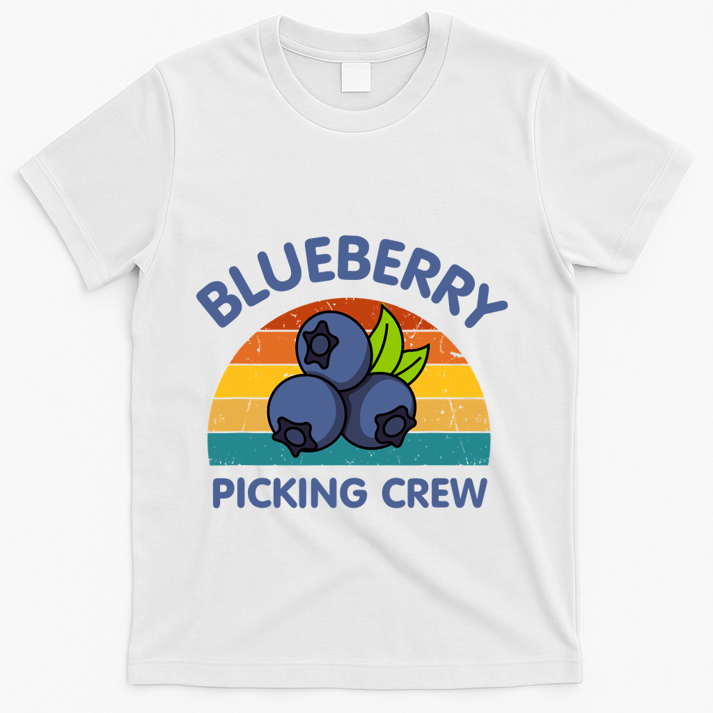 Blueberry Picking Crew Cute Family Blueberries Summer Fruit product image 2