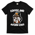 Coffee And Autumn Vibes Halloween T-Shirt product image 1