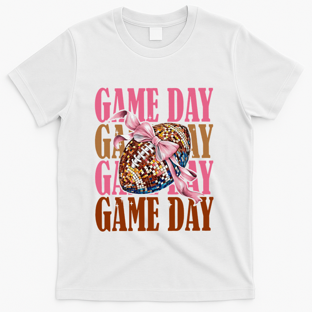 Coquette Bow American Football Game Day Thanksgiving Autumn product image 2