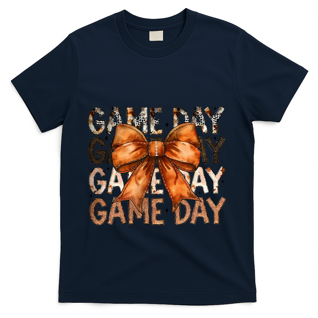 Coquette Bow Game Day American Football Autumn Thanksgiving product image 3