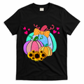 Colorful Cute Halloween Sunflower Pumpkin T-Shirt product image 1