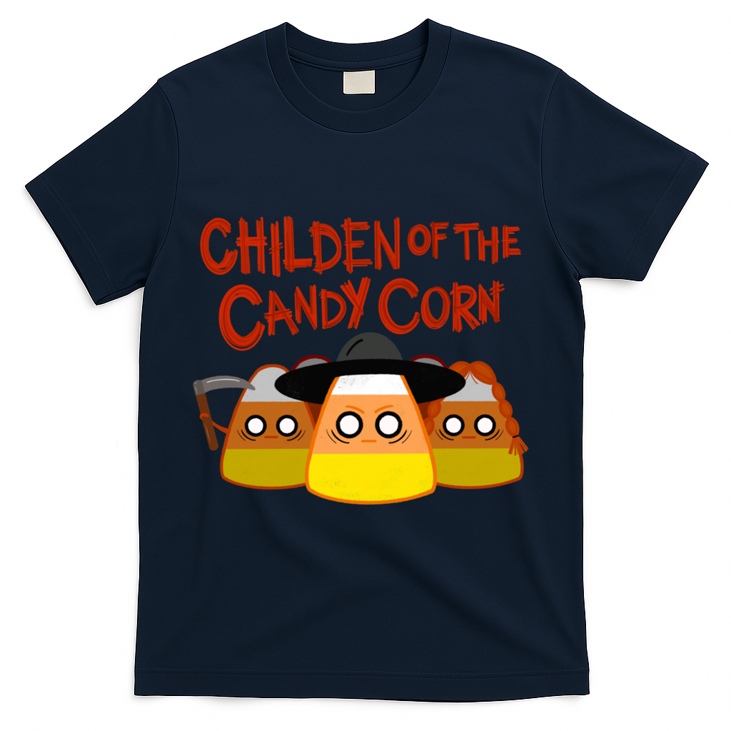 Children Of The Candy Corn Halloween T-Shirt product image 3