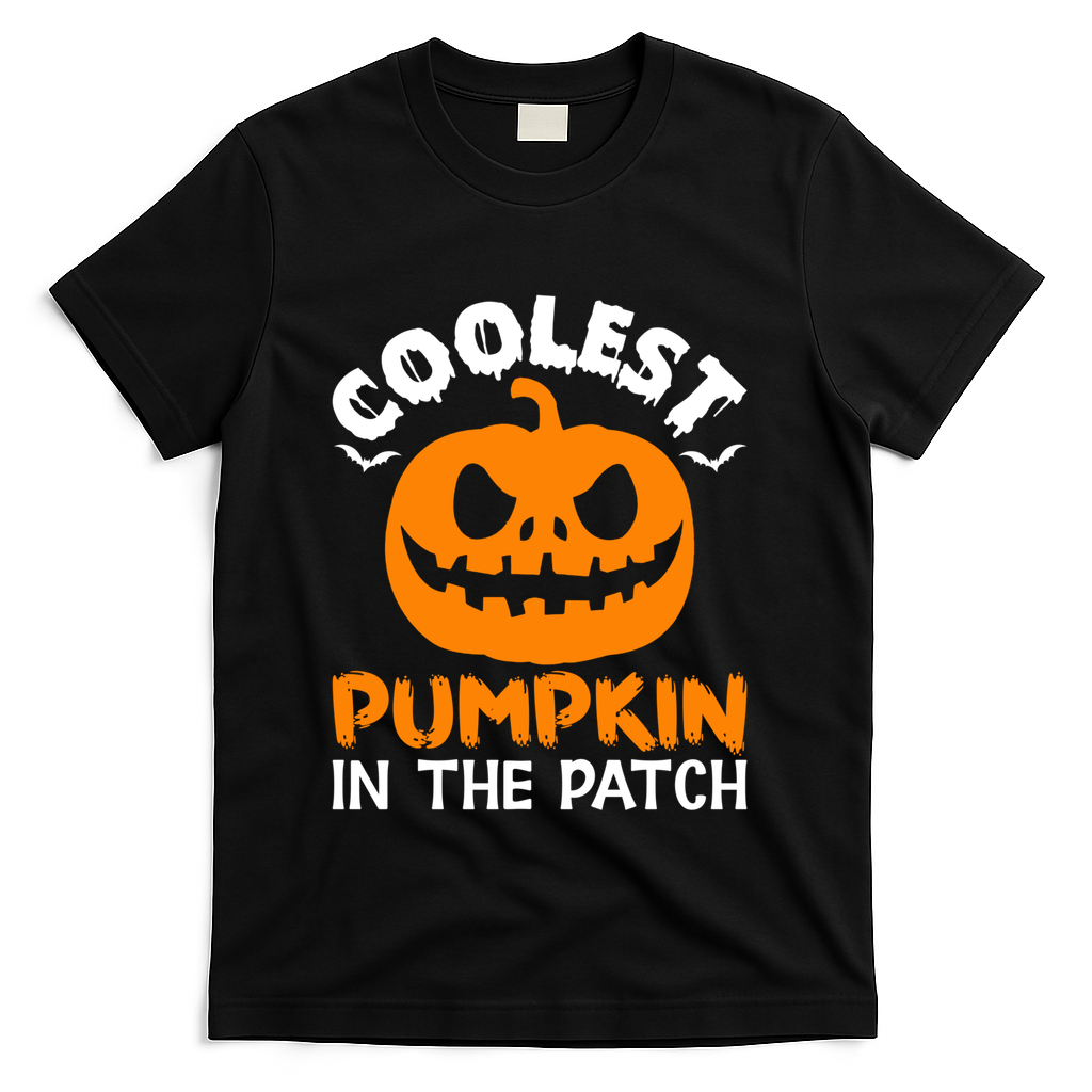 Coolest Pumpkin In The Patch For Halloween Fans Gift T-Shirt product image 1