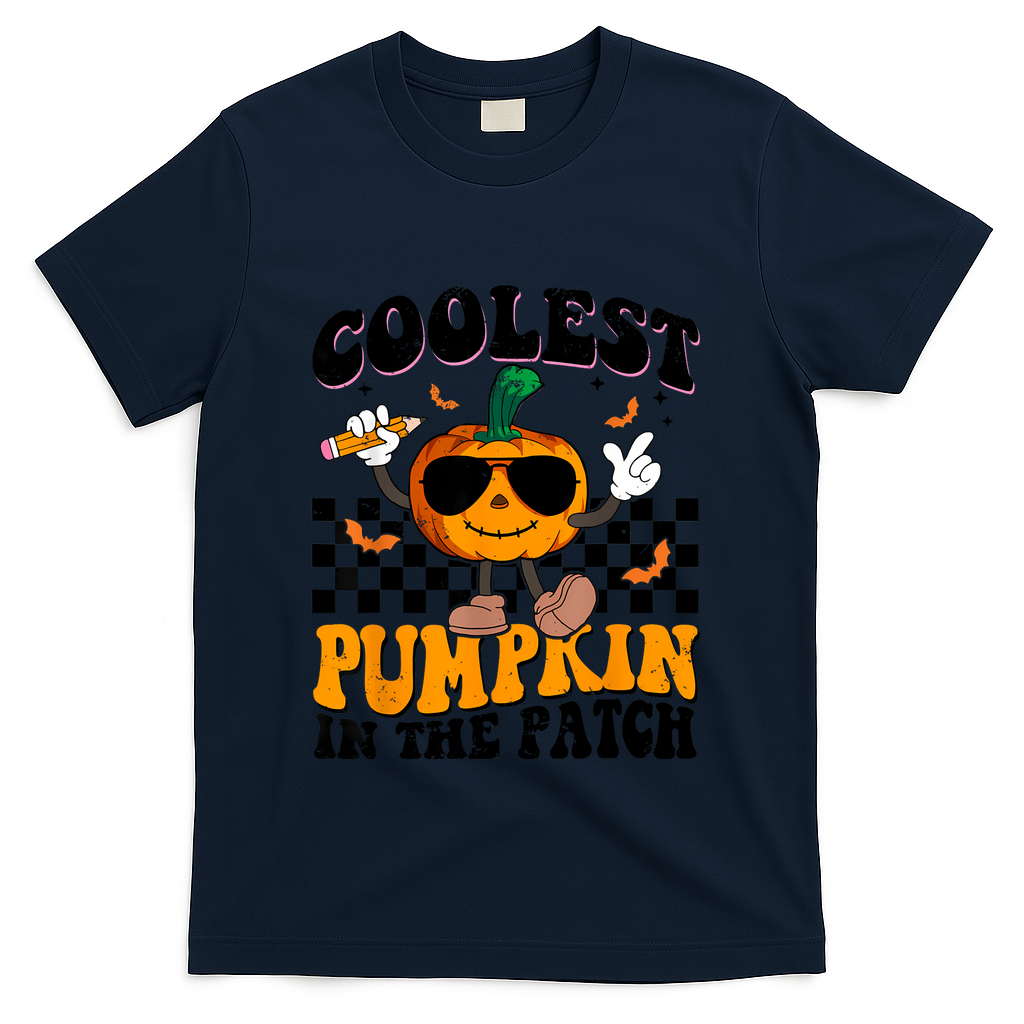Coolest Pumpkin In The Patch T-Shirt product image 3